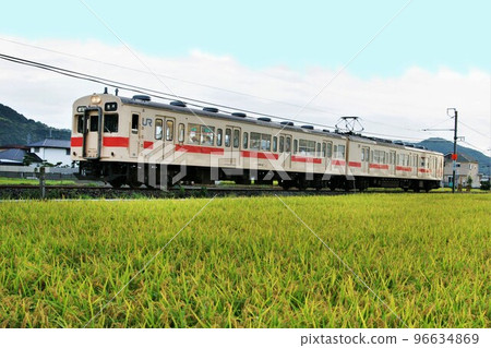 JR Wakayama Line Near JR Kii Kokura Station Wakayama Prefecture JR Wakayama Line Near JR Kii Kokura Station Wakayama Prefecture 96634869