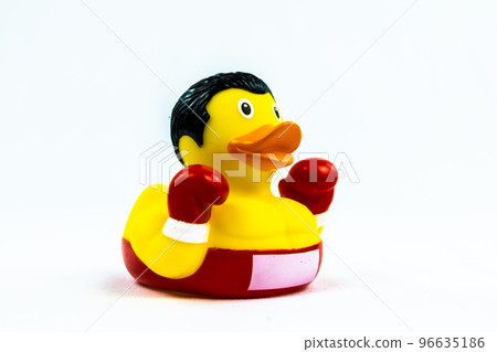 Boxing fighter with red gloves Duck Floating Toy Boxing fighter with red gloves Duck Floating Toy 96635186
