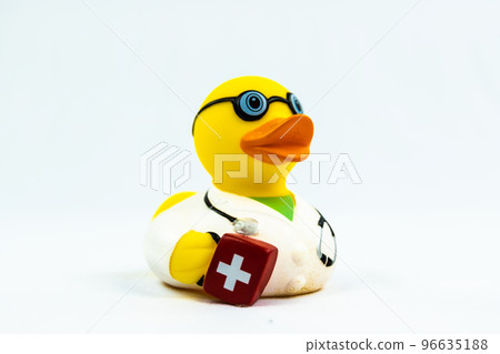Doctor with glasses and rescue case Duck Floating Toy Doctor with glasses and rescue case Duck Floating Toy 96635188