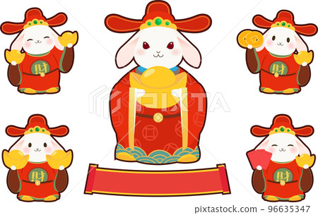 兔子財神 兔子財神 96635347