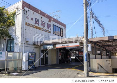 Kaizuka City, Osaka Prefecture Kaizuka Station on the Mizuma Railway and Nankai Main Line 96636486