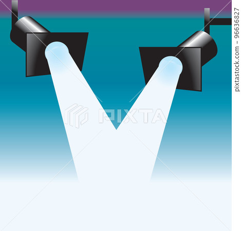 Spotlight vector illustration Spotlight vector illustration 96636827