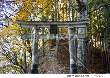 [秩父]三峰神社的奧宮_秋葉遠足和流浪鳥居 96637200