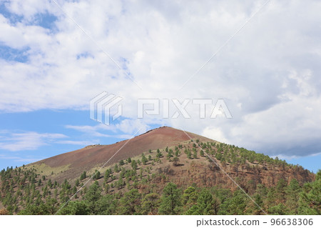 Sunset Volcano near Flagstaff Arizona Sunset Volcano near Flagstaff Arizona 96638306