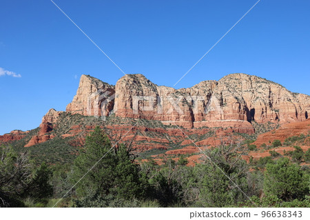 Mountains in Sedona Arizona Mountains in Sedona Arizona 96638343
