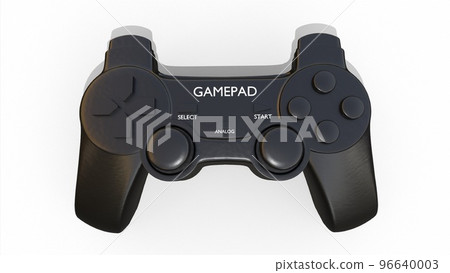 Video game controller black gamepad 96640003