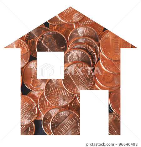 Dollar house transparent PNG 96640498