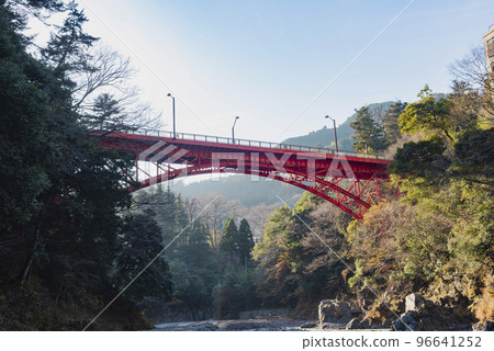 Showa Bridge, Okutama Hikawa Valley, Tokyo 96641252