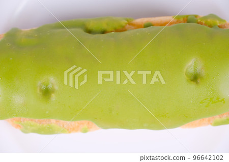 Matcha Eclair Western Confectionery Sweets Matcha Eclair Western Confectionery Sweets 96642102
