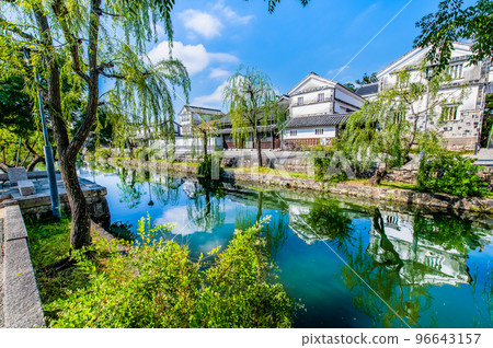 岡山縣倉敷市～倉敷美觀地區街景～ 96643157