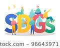 致力於可持續發展目標的人們 96643971