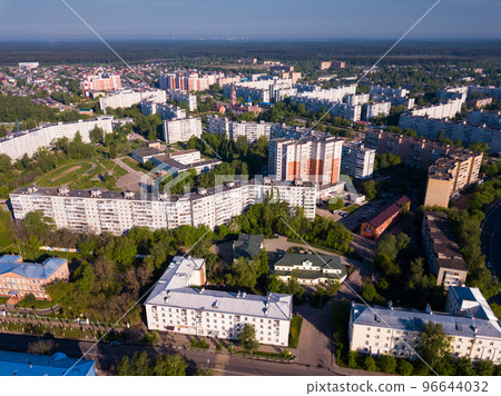 Orekhovo-Zuyevo cityscape from drone Orekhovo-Zuyevo cityscape from drone 96644032