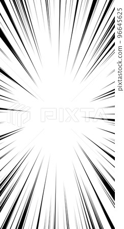 Thin monochrome concentration line background material, comic-like effect line (vertical) Thin monochrome concentration line background material, comic-like effect line (vertical) 96645625