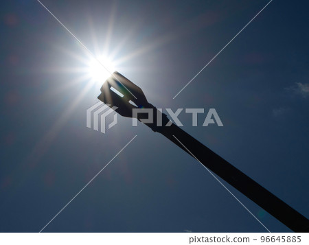 cannon barrel and sun 96645885