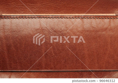 Brown leather texture surface with lines 96646312