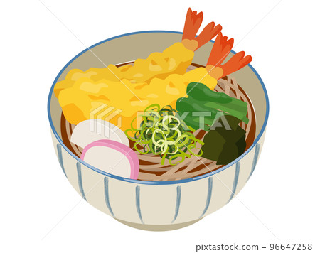 Shrimp Tempura Soba_New Year's Eve Soba 96647258