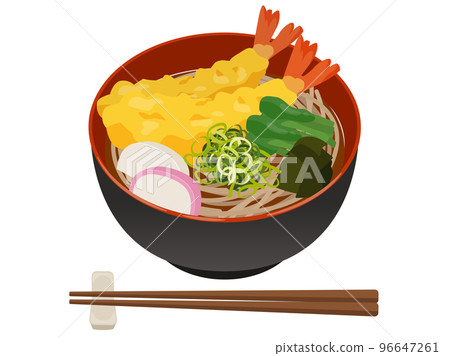 蝦天婦羅蕎麥麵_除夕蕎麥麵 蝦天婦羅蕎麥麵_除夕蕎麥麵 96647261