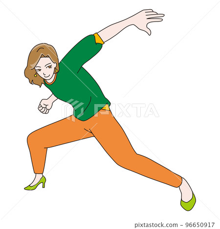 Decisive pose female 96650917