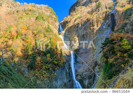 Shomyo Falls in Autumn Tateyama Town, Toyama Prefecture Shomyo Falls in Autumn Tateyama Town, Toyama Prefecture 96651084
