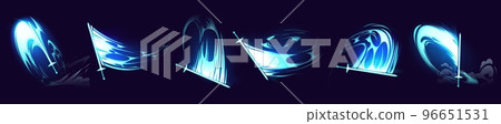Sword attack, slash and cut effect Sword attack, slash and cut effect 96651531