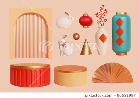 2023 CNY elements set 2023 CNY elements set 96651997