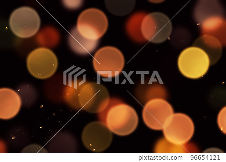 背景素材_夜景_球形模糊 背景素材_夜景_球形模糊 96654121