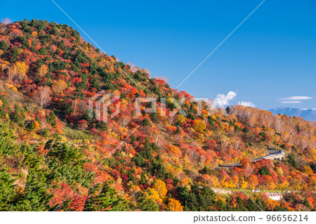 “福島縣”天狗庭園的紅葉 / 萬代東天際線“紅葉盛期” 96656214