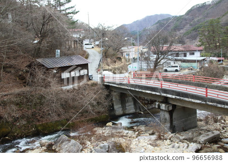 Masutomi hot spring town taken from Hotel Kinsenkaku 96656988