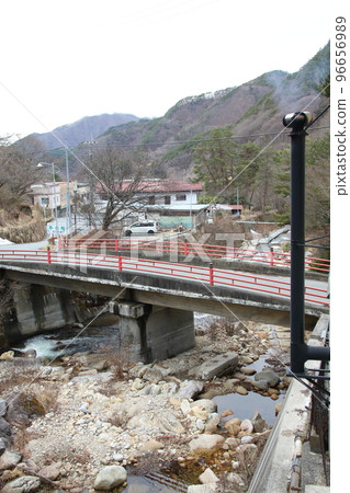 Masutomi hot spring town taken from Hotel Kinsenkaku Masutomi hot spring town taken from Hotel Kinsenkaku 96656989