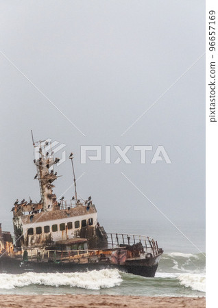 Wreck of an Old Trawler 96657169