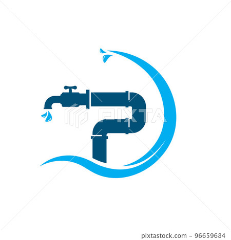 plumbing icon vector concept design template 96659684