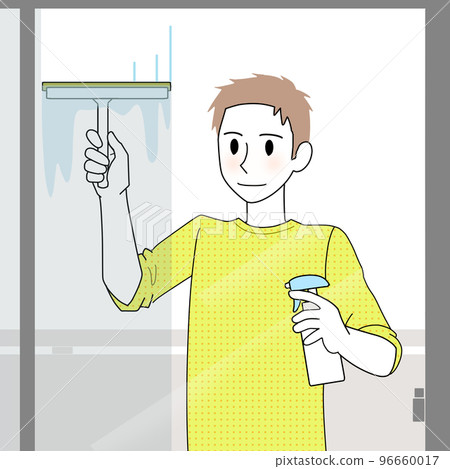 擦窗戶的男人 擦窗戶的男人 96660017