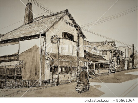 Old townscape Old townscape 96661364