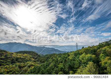 《Nagano Prefecture》Autumn Shiga Kogen Mountains with colored leaves 《Nagano Prefecture》Autumn Shiga Kogen Mountains with colored leaves 96661484