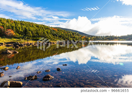 [Fukushima Prefecture Bandai Azuma Skyline] Trekking the Kamanuma Nature Trail in Autumn October 96661655