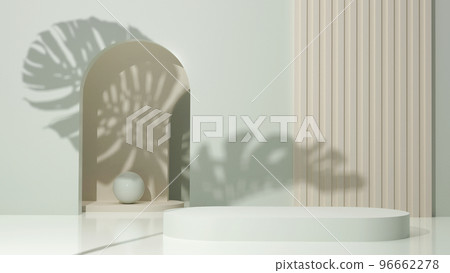 3D rendering product display abstract architecture and podium background 3D rendering product display abstract architecture and podium background 96662278