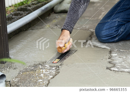 Soil concrete casting 96665355