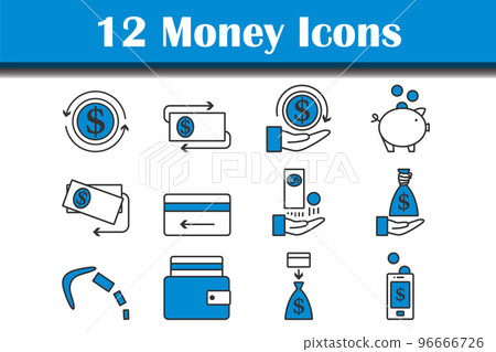 Money Icon Set 96666726