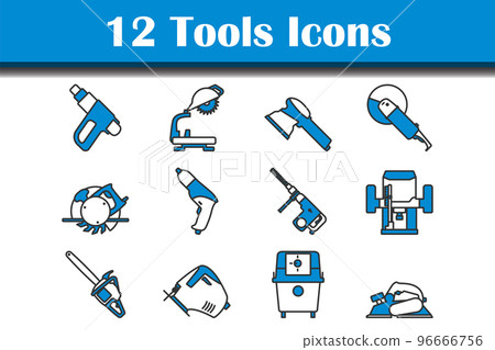 Tools Icon Set 96666756