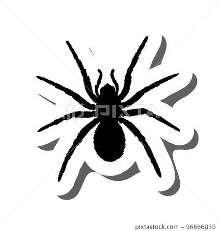 Halloween Spider Sticker Halloween Spider Sticker 96666830