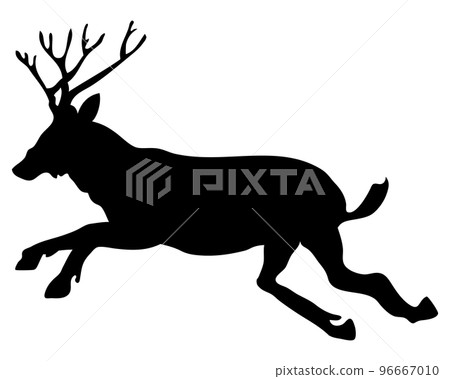Running Deer Christmas Element Running Deer Christmas Element 96667010