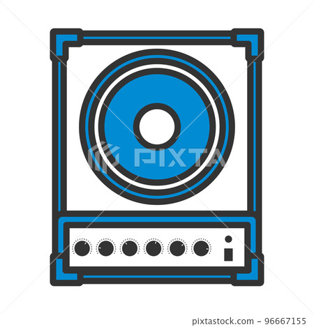 Audio Monitor Icon - Stock Illustration [96667155] - PIXTA