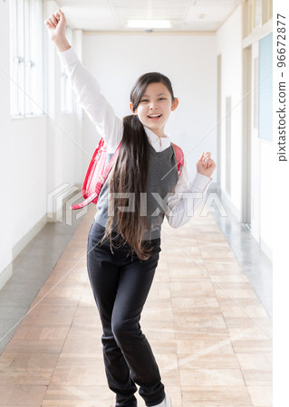 High tension elementary school students High tension elementary school students 96672877