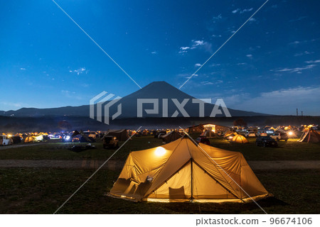 "Shizuoka Prefecture" Auto campsite with Mt. Fuji view / night view "Shizuoka Prefecture" Auto campsite with Mt. Fuji view / night view 96674106