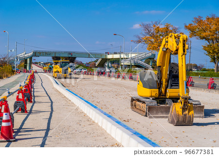Work to increase the number of lanes on the main road National Route 17 Jobu Road Downward direction 2022.11 b-2 High saturation Work to increase the number of lanes on the main road National Route 17 Jobu Road Downward direction 2022.11 b-2 High saturation 96677381