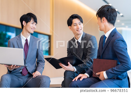 Business man businessman office photography cooperation "LINK FOREST" 96678351