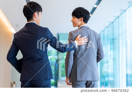 Business man businessman office photography cooperation "LINK FOREST" 96678362