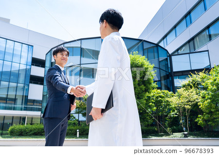 Medical doctor MR sales research business male photography cooperation "LINK FOREST" 96678393