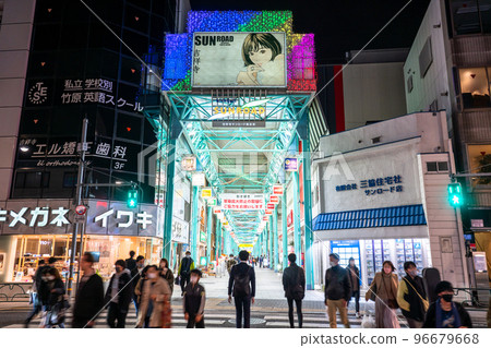 《Tokyo》 Kichijoji station square, shopping street 96679668