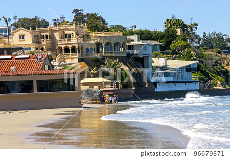 The view of coastal La Jolla. 96679871